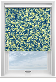 Goa, Deep Lagoon - Twist&Fit Roller Blind